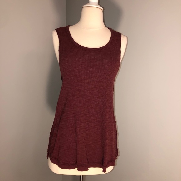 Dylan Claret Colored Tank Top - Picture 5 of 16